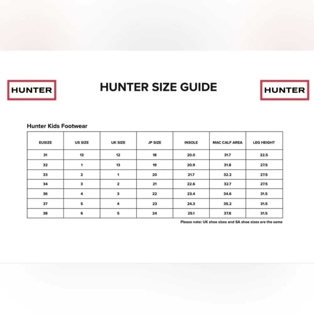 NWOT Hunter Kids Water Shoes